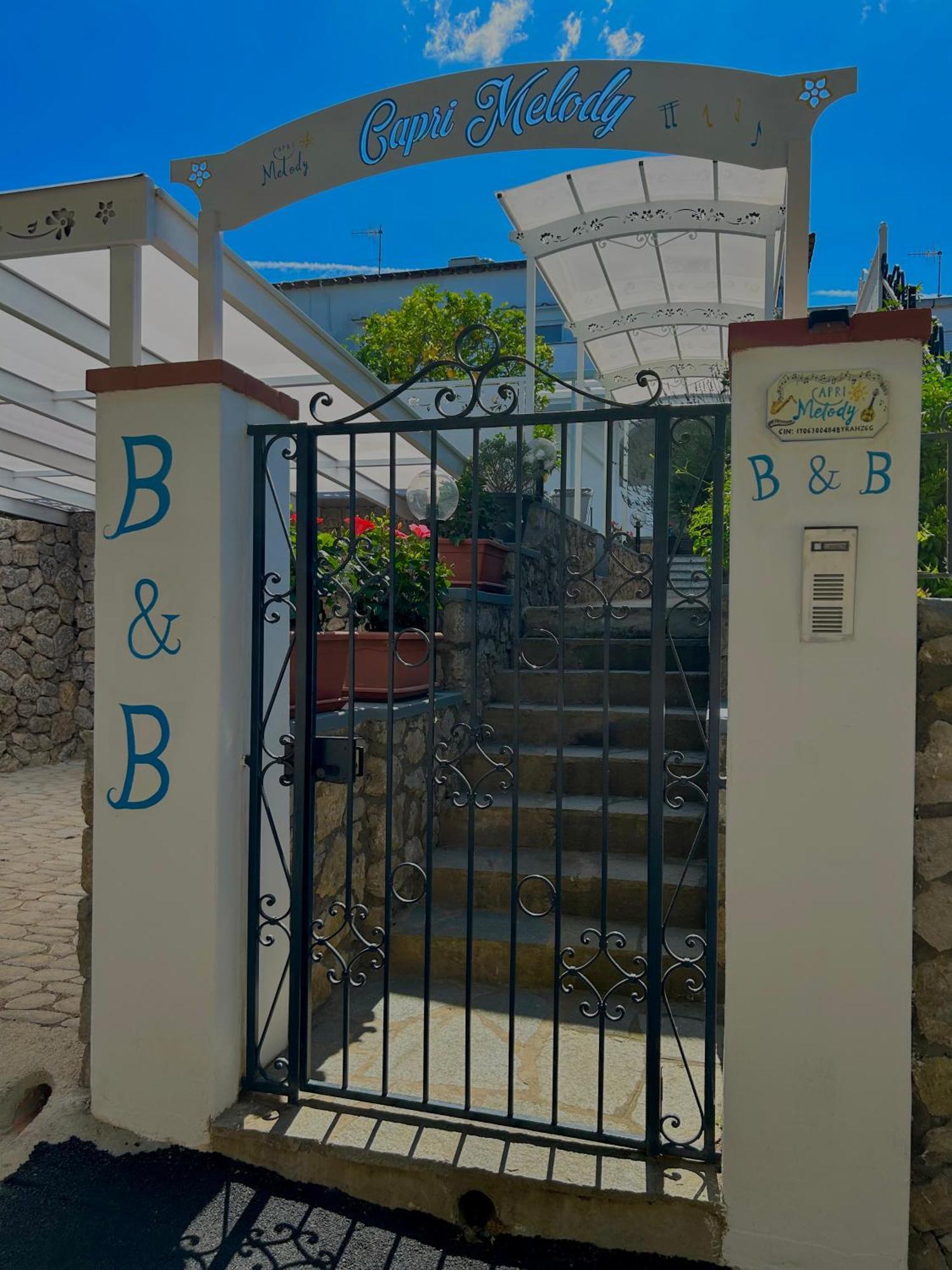 Capri Melody Bed & Breakfast Anacapri  Dış mekan fotoğraf